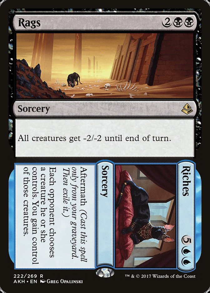 {R} Rags // Riches [Amonkhet][AKH 222]