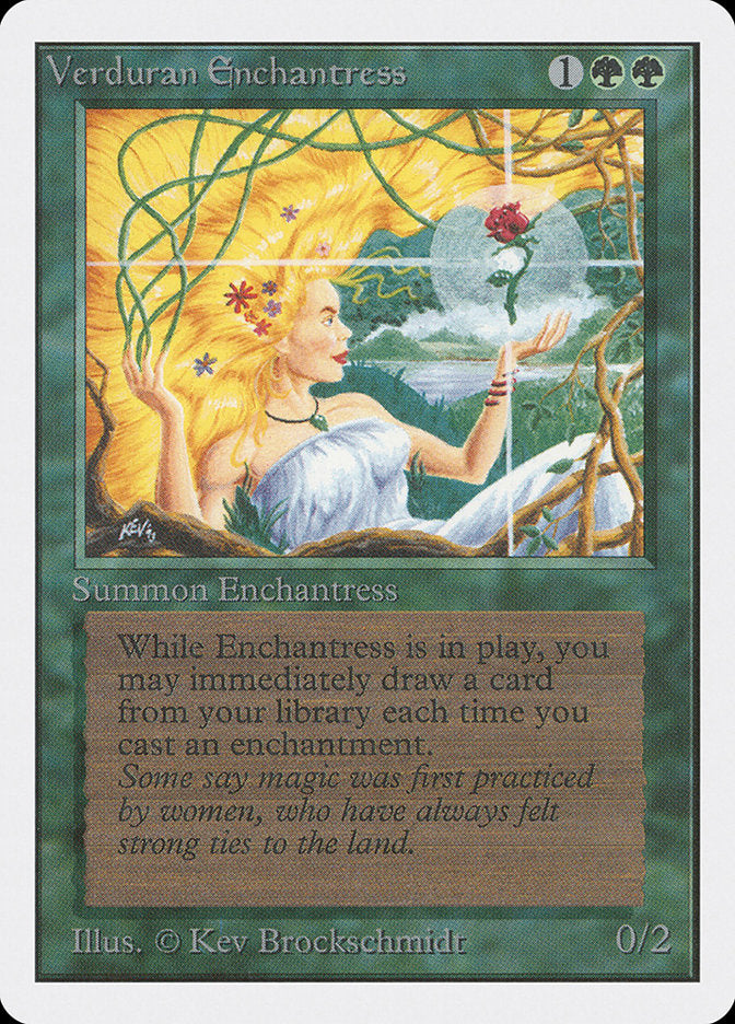 {R} Verduran Enchantress [Unlimited Edition][2ED 223]