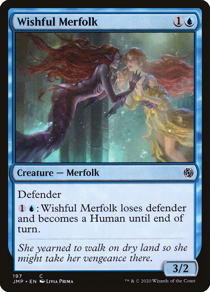 {C} Wishful Merfolk [Jumpstart][JMP 197]