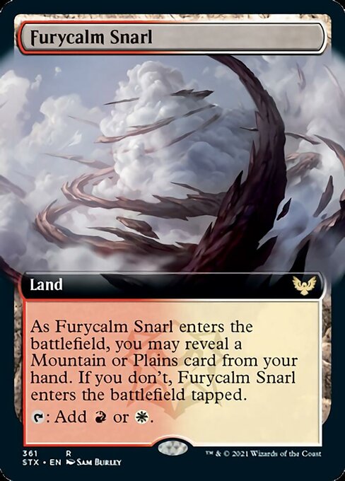 {R} Furycalm Snarl (Extended Art) [Strixhaven: School of Mages][STX 361]