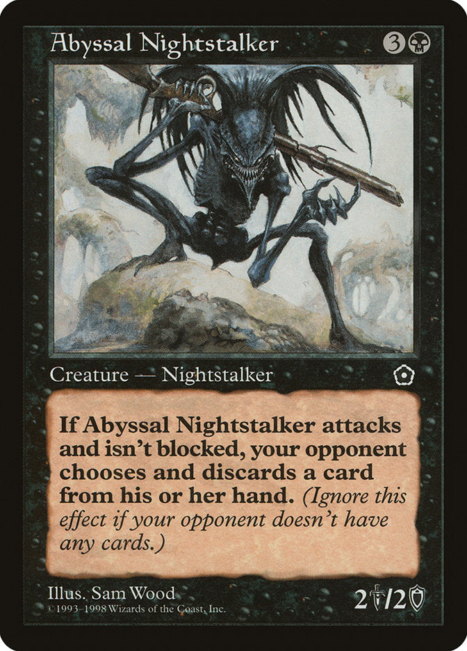 {C} Abyssal Nightstalker [Portal Second Age][PO2 061]