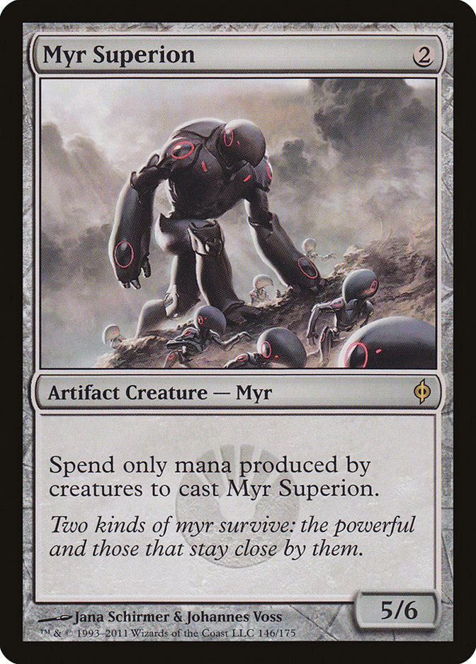 {R} Myr Superion [New Phyrexia][NPH 146]