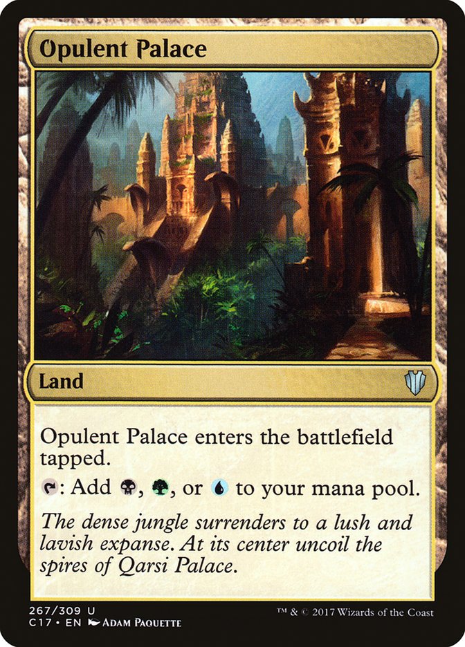 {C} Opulent Palace [Commander 2017][C17 267]