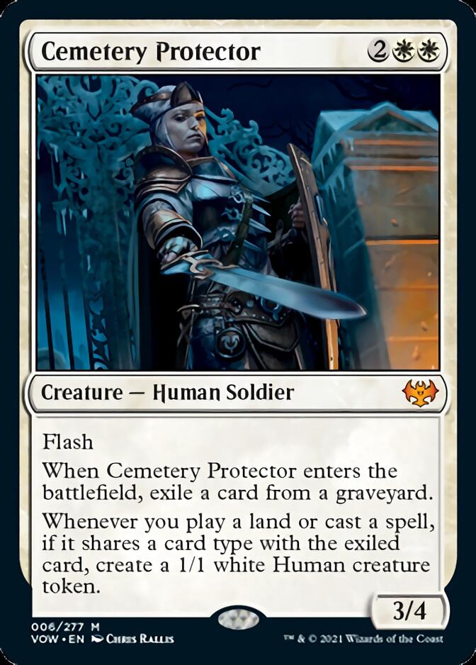 {R} Cemetery Protector [Innistrad: Crimson Vow][VOW 006]