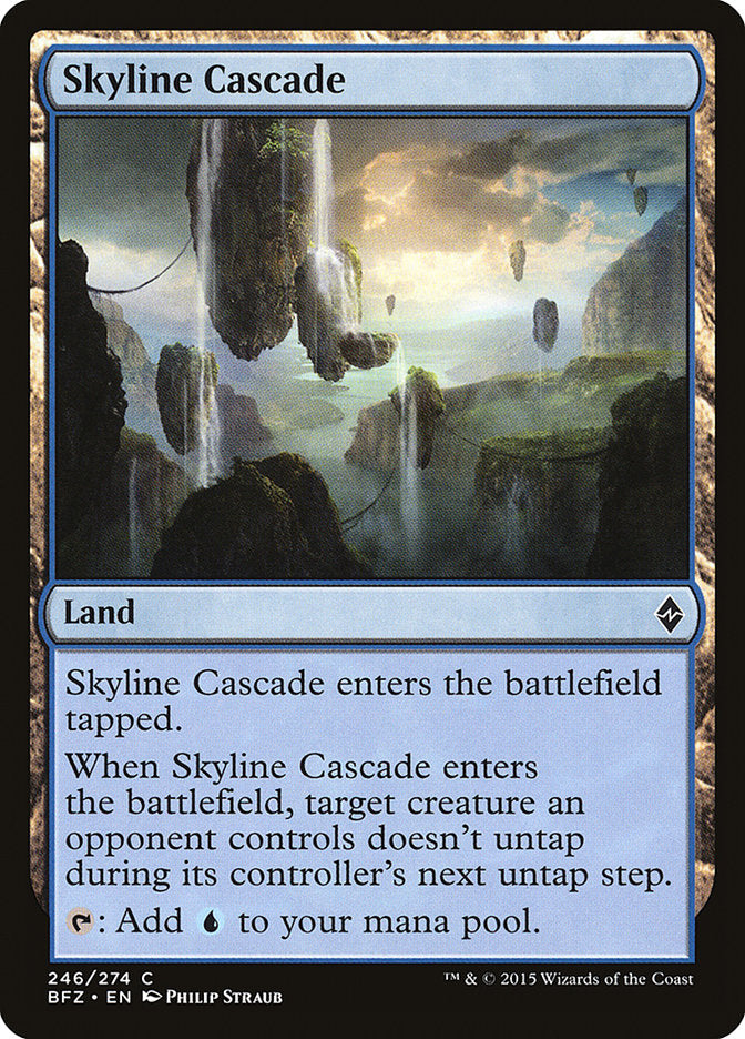 {C} Skyline Cascade [Battle for Zendikar][BFZ 246]