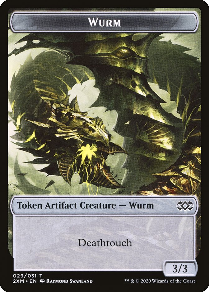 {T} Wurm Token (029/031) [Double Masters Tokens][T2XM 029]