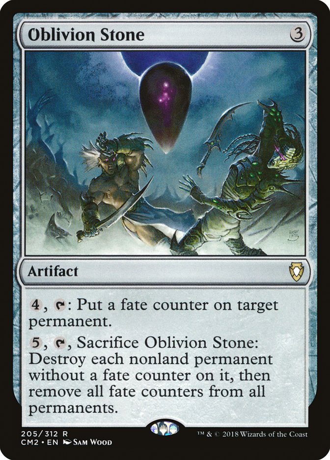 {R} Oblivion Stone [Commander Anthology Volume II][CM2 205]