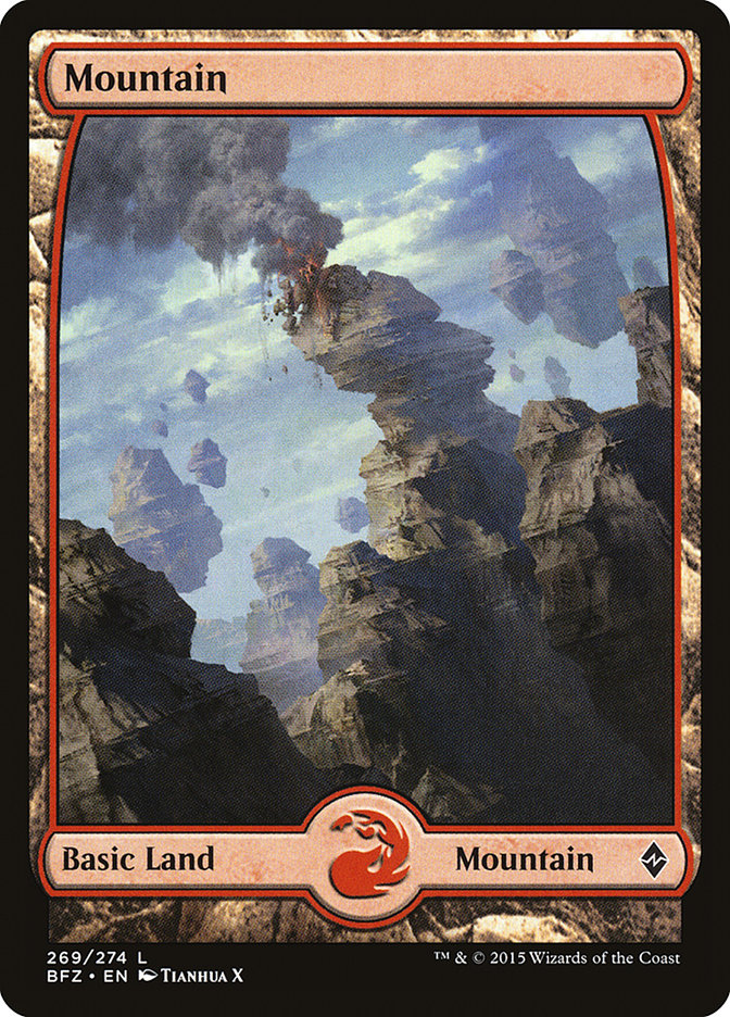 {B}[BFZ 269] Mountain (269) [Battle for Zendikar]