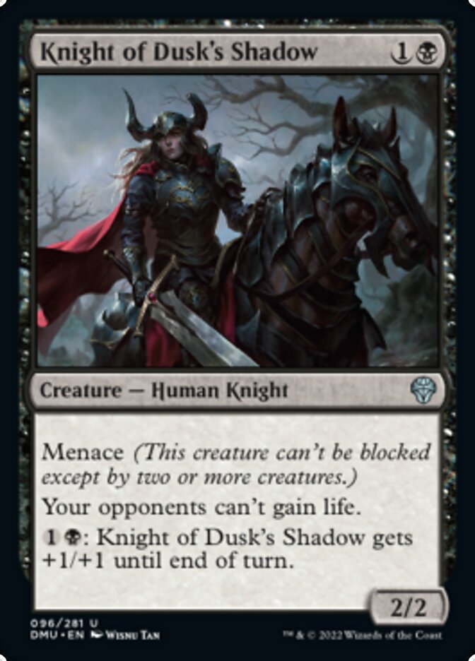 {@C} Knight of Dusk's Shadow [Dominaria United][DMU 096]