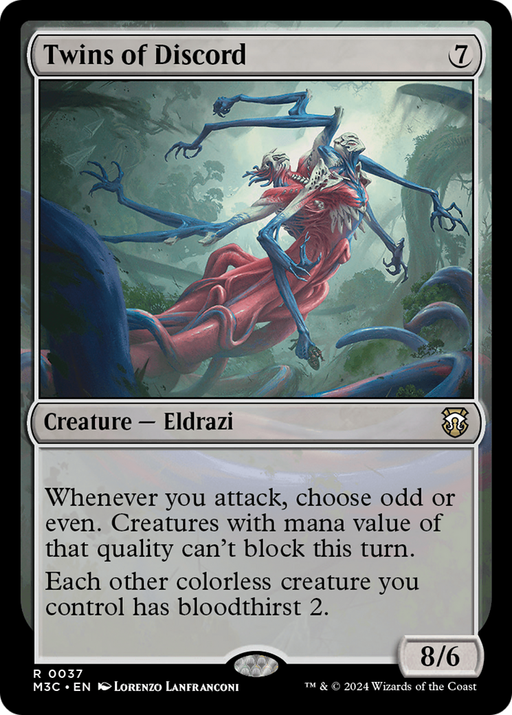 {R} Twins of Discord [Modern Horizons 3 Commander][M3C 037]