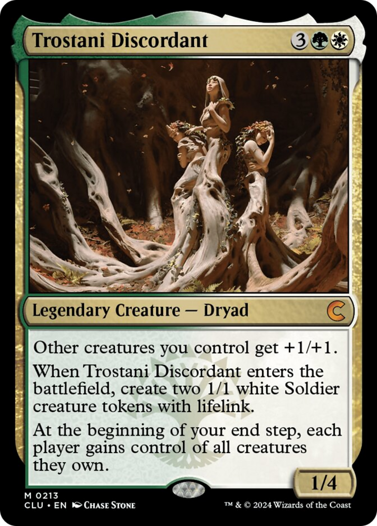 {R} Trostani Discordant [Ravnica: Clue Edition][CLU 213]