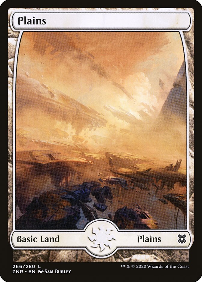 {B}[ZNR 266] Plains (266) [Zendikar Rising]