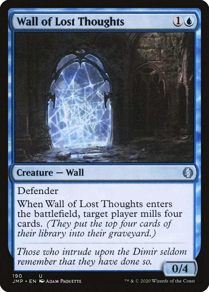 {C} Wall of Lost Thoughts [Jumpstart][JMP 190]