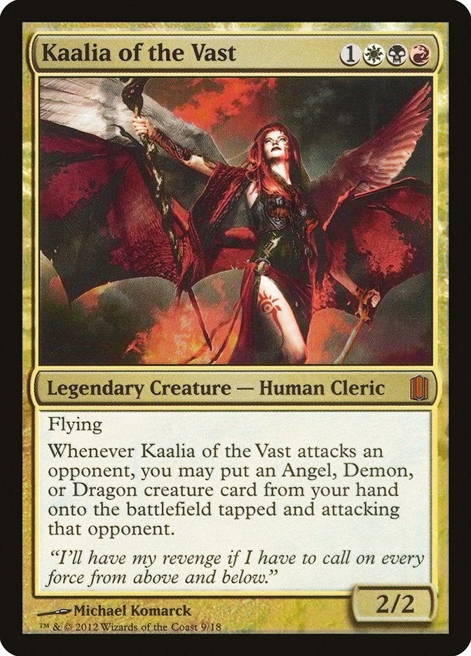 {R} Kaalia of the Vast [Commander's Arsenal][CM1 009]