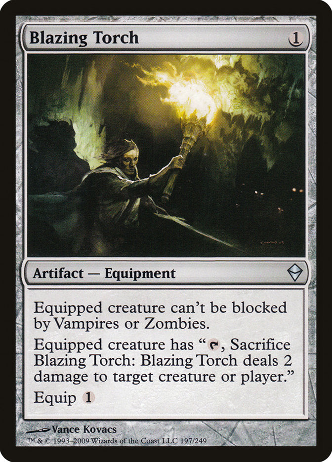 {C} Blazing Torch [Zendikar][ZEN 197]