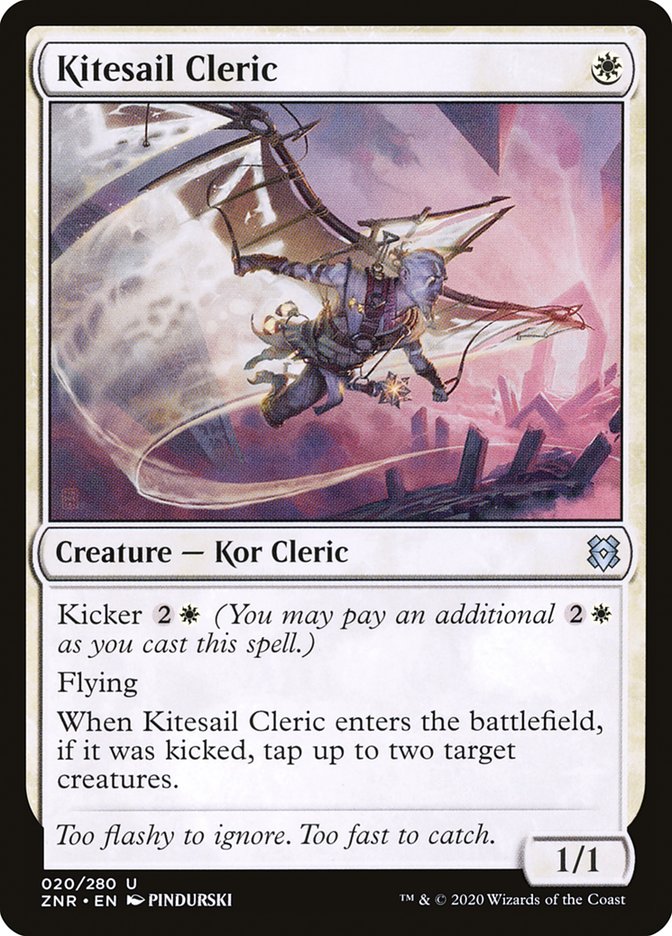 {C} Kitesail Cleric [Zendikar Rising][ZNR 020]