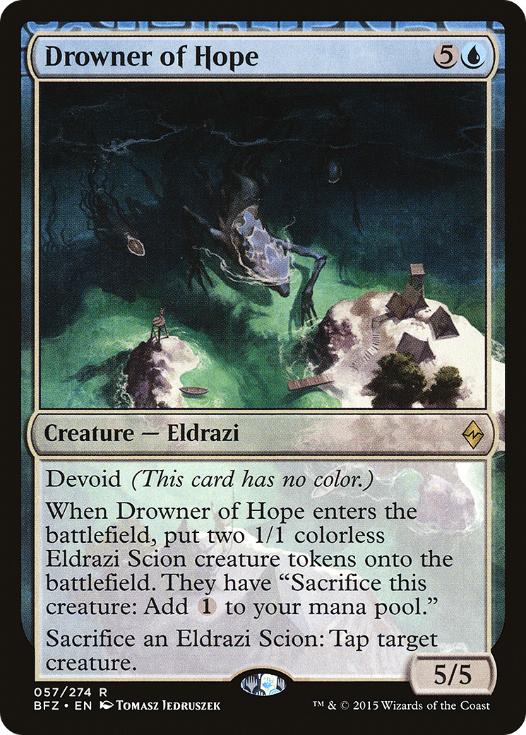 {R} Drowner of Hope [Battle for Zendikar][BFZ 057]