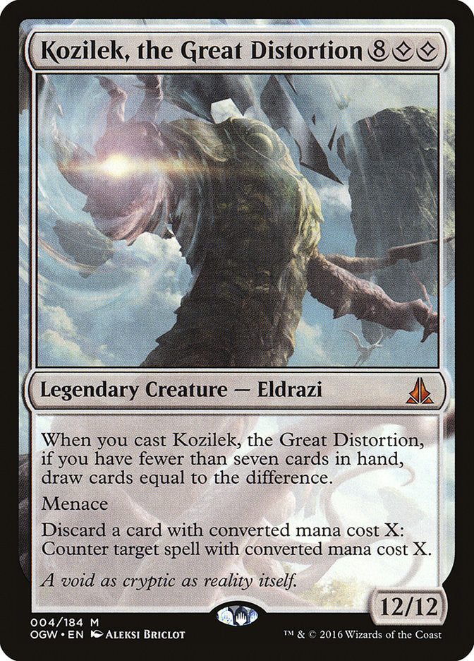 {R} Kozilek, the Great Distortion [Oath of the Gatewatch][OGW 004]