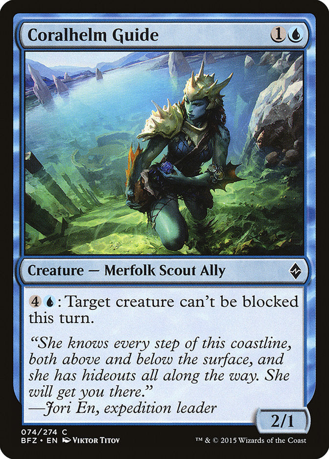 {C} Coralhelm Guide [Battle for Zendikar][BFZ 074]