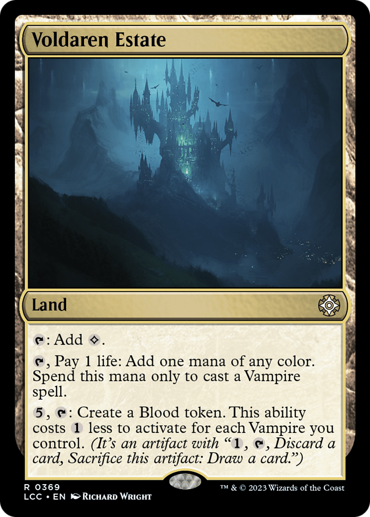 {R} Voldaren Estate [The Lost Caverns of Ixalan Commander][LCC 369]