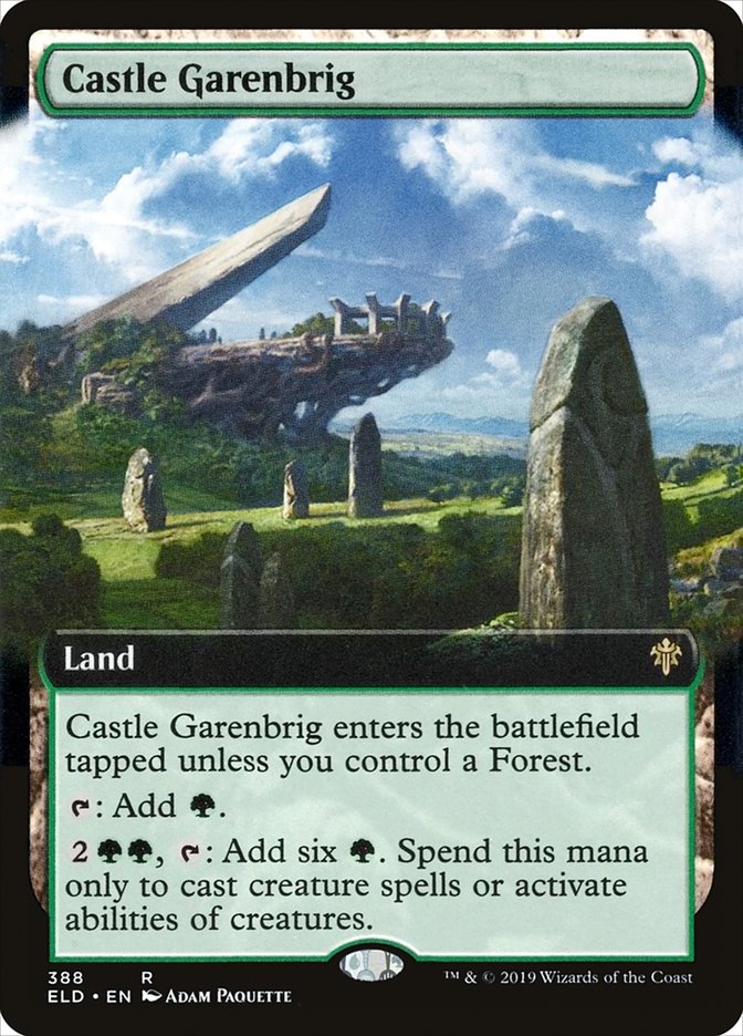 {R} Castle Garenbrig (Extended Art) [Throne of Eldraine][ELD 388]