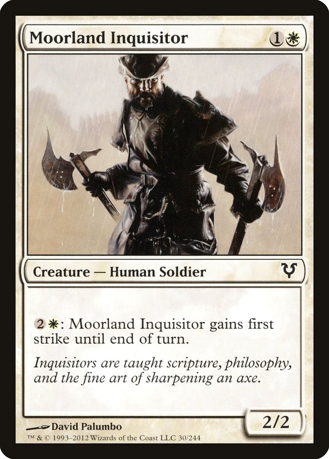 {C} Moorland Inquisitor [Avacyn Restored][AVR 030]