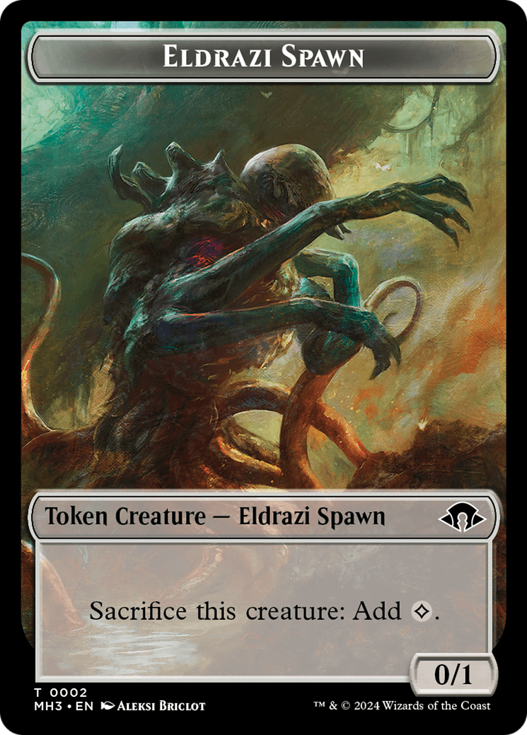 {T} Eldrazi Spawn // Rat Double-Sided Token [Modern Horizons 3 Tokens][TMH3 2//19]