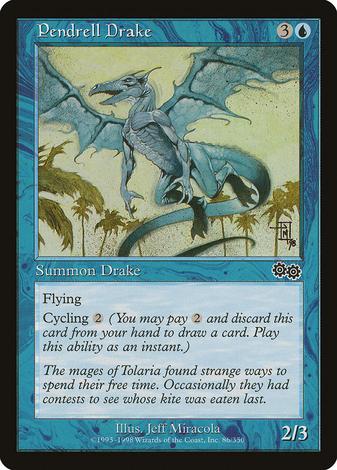 {C} Pendrell Drake [Urza's Saga][USG 086]