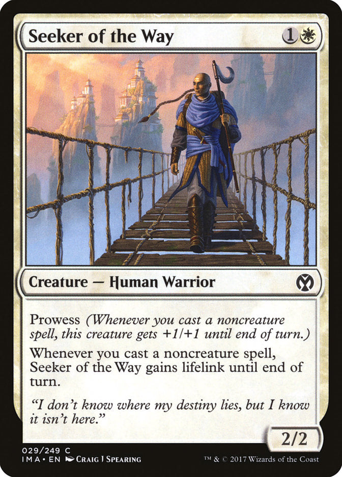 {C} Seeker of the Way [Iconic Masters][IMA 029]