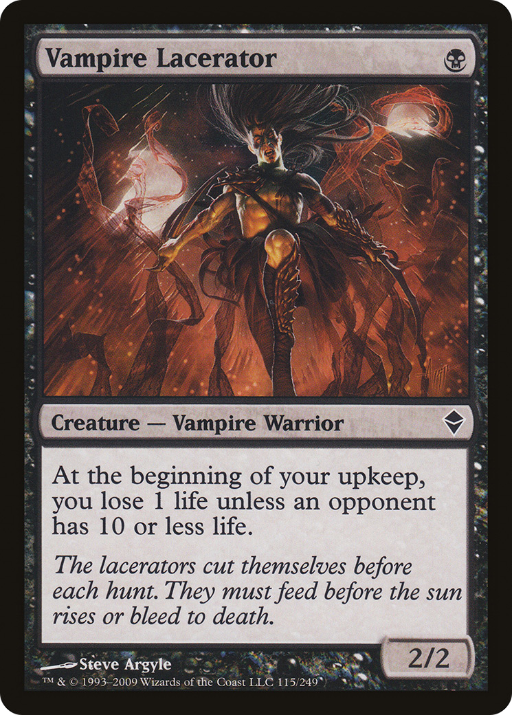 {C} Vampire Lacerator [Zendikar][ZEN 115]