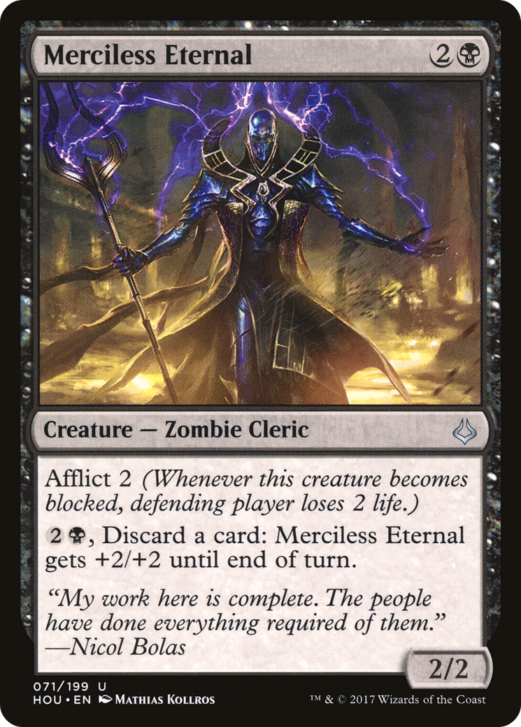 {C} Merciless Eternal [Hour of Devastation][HOU 071]