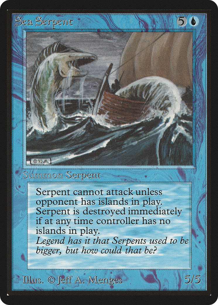 {C} Sea Serpent [Beta Edition][LEB 077]