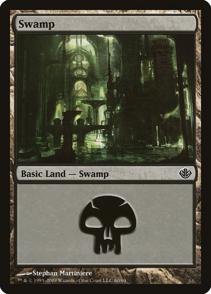 {B}[DDD 060] Swamp (60) [Duel Decks: Garruk vs. Liliana]