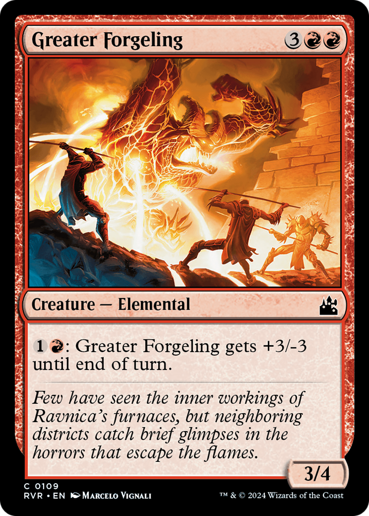 {C} Greater Forgeling [Ravnica Remastered][RVR 109]