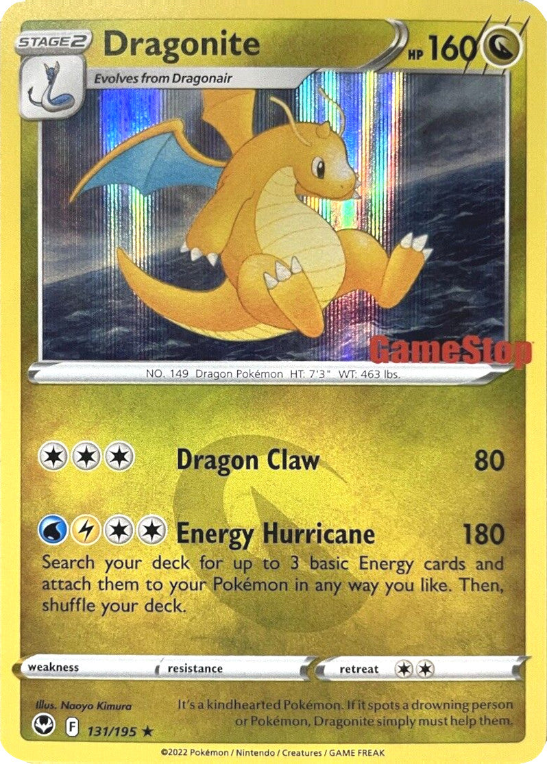 [PKM-R] Dragonite (131/195) (Gamestop Exclusive) [Sword & Shield: Silver Tempest]