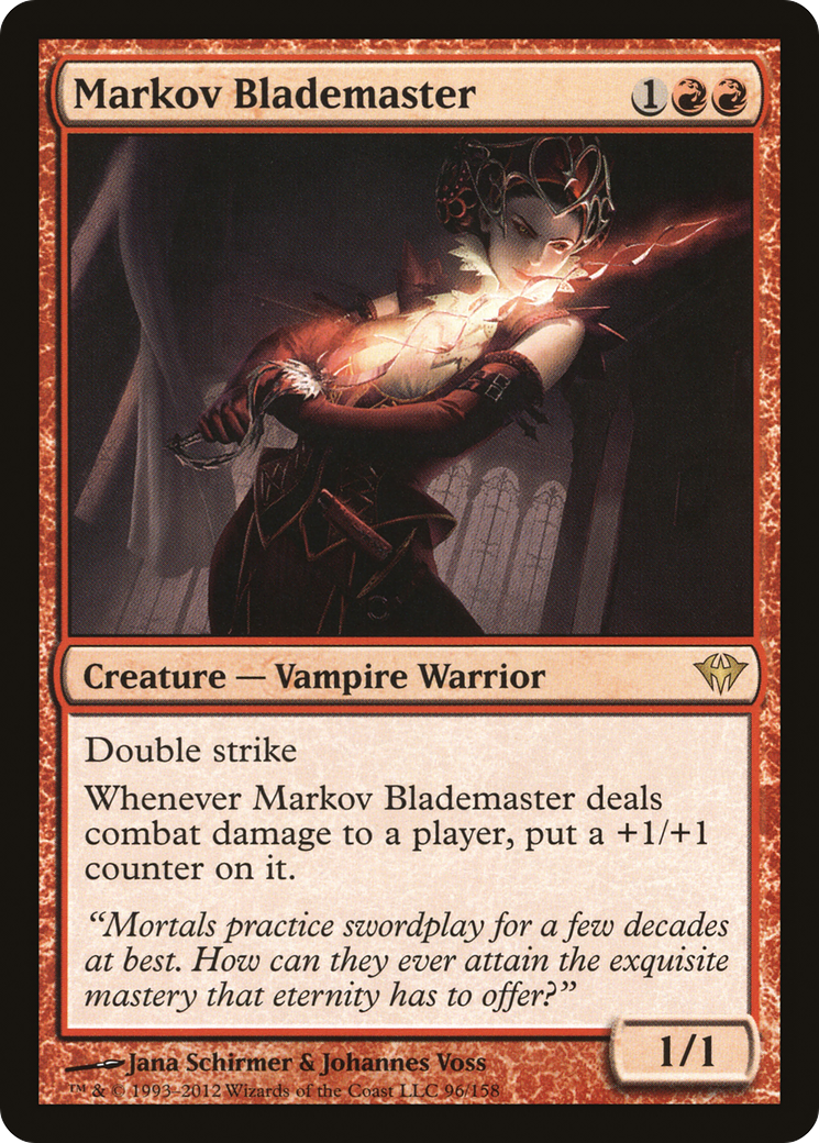 {R} Markov Blademaster [Dark Ascension][DKA 096]