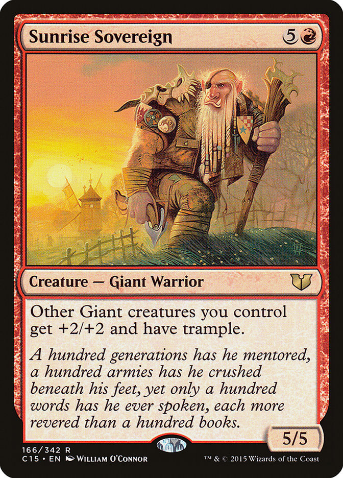 {R} Sunrise Sovereign [Commander 2015][C15 166]