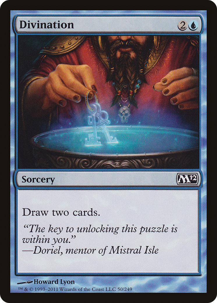 {C} Divination [Magic 2012][M12 050]