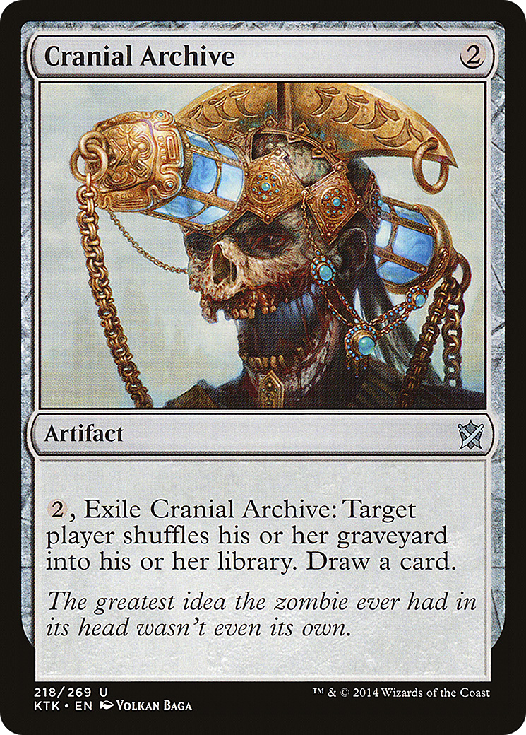 {C} Cranial Archive [Khans of Tarkir][KTK 218]