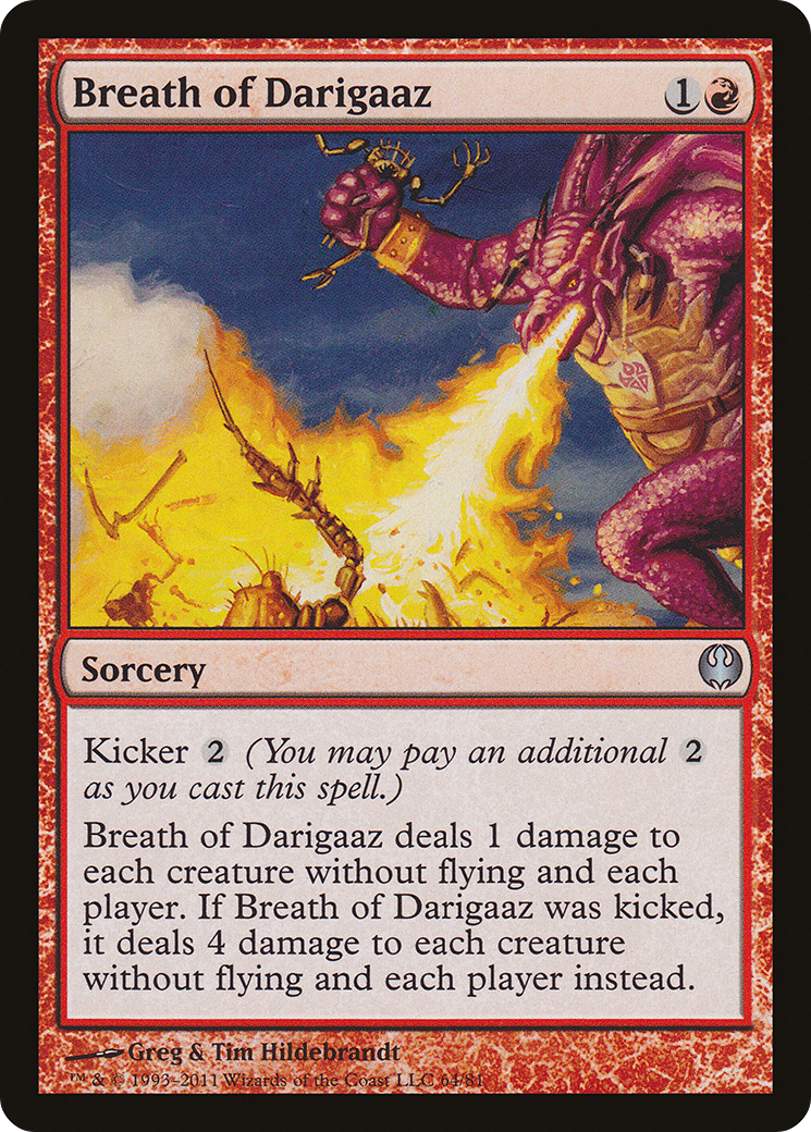 {C} Breath of Darigaaz [Duel Decks: Knights vs. Dragons][DDG 064]