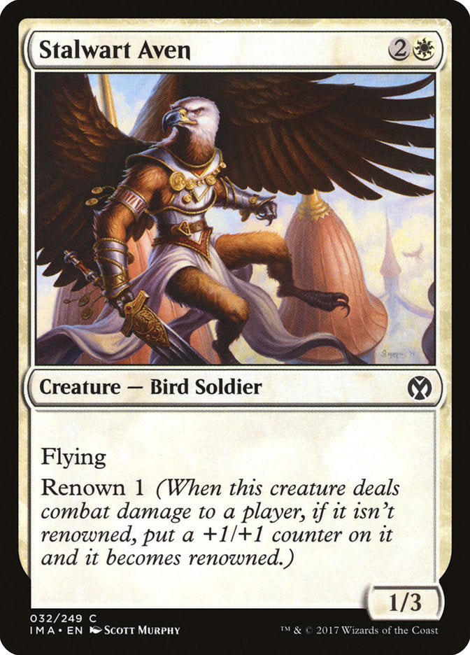 {C} Stalwart Aven [Iconic Masters][IMA 032]