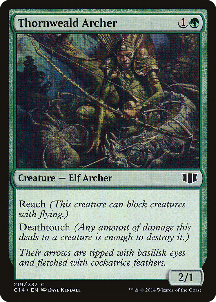 {C} Thornweald Archer [Commander 2014][C14 219]