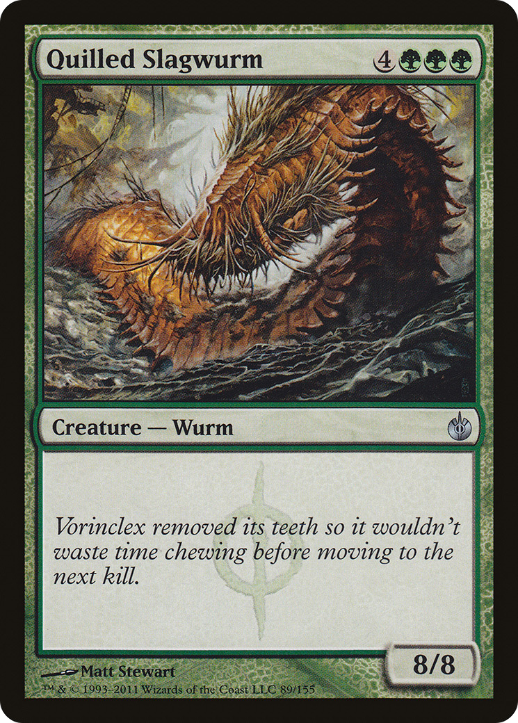 {C} Quilled Slagwurm [Mirrodin Besieged][MBS 089]