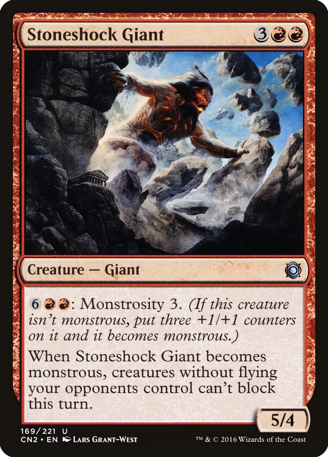 {C} Stoneshock Giant [Conspiracy: Take the Crown][CN2 169]