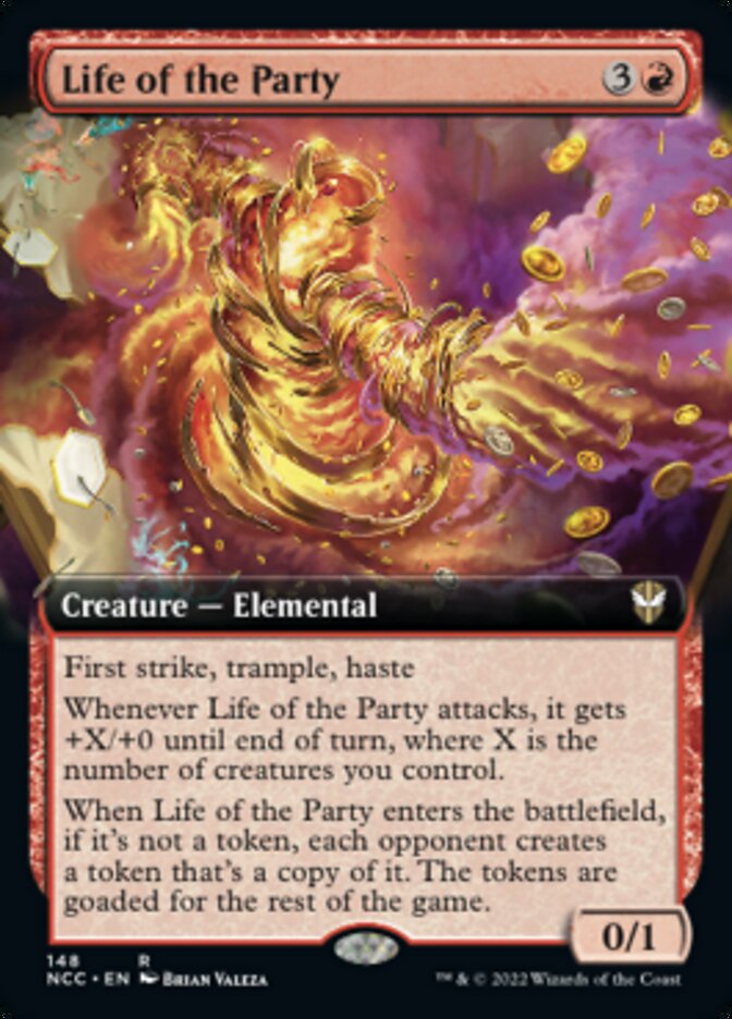 {R} Life of the Party (Extended Art) [Streets of New Capenna Commander][NCC 148]