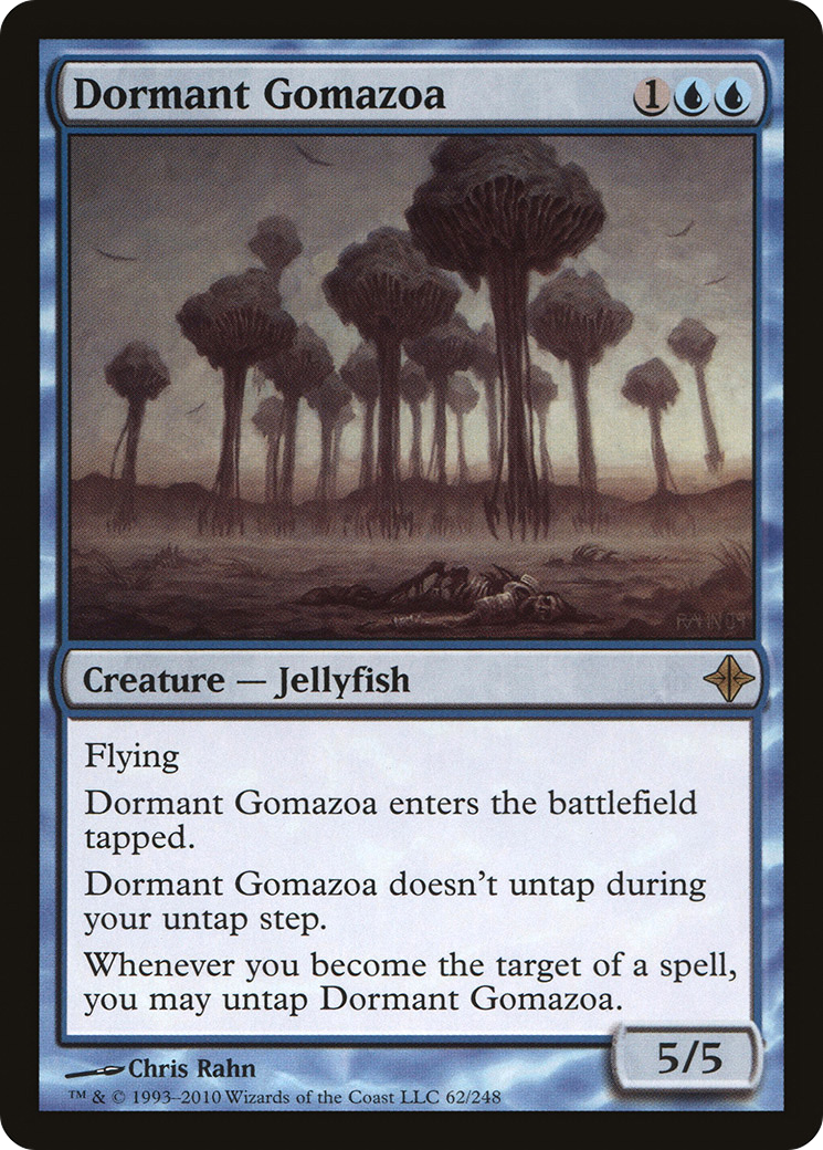 {R} Dormant Gomazoa [Rise of the Eldrazi][ROE 062]