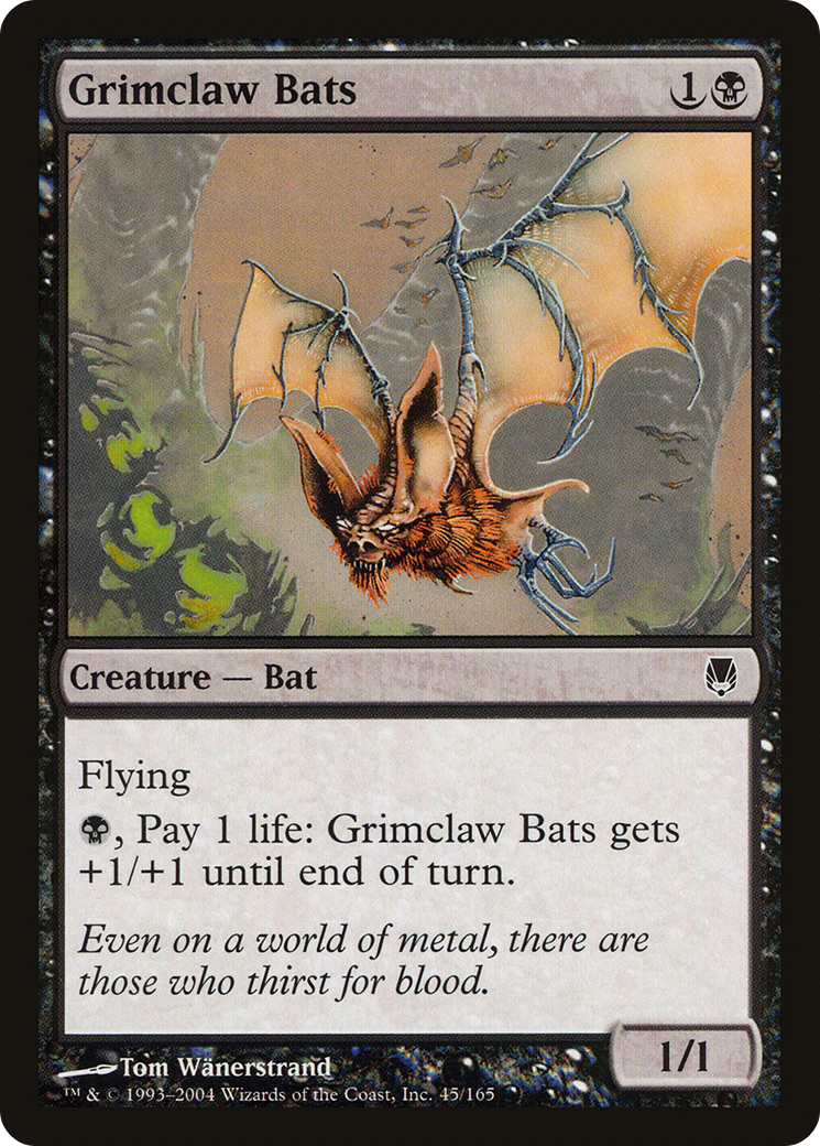 {C} Grimclaw Bats [Darksteel][DST 045]