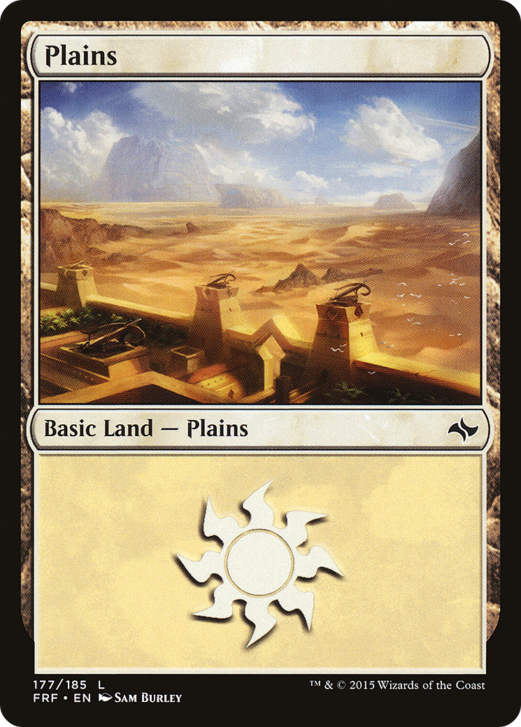 {B}[FRF 177] Plains (177) [Fate Reforged]