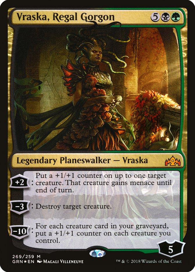 {R} Vraska, Regal Gorgon [Guilds of Ravnica][GRN 269]