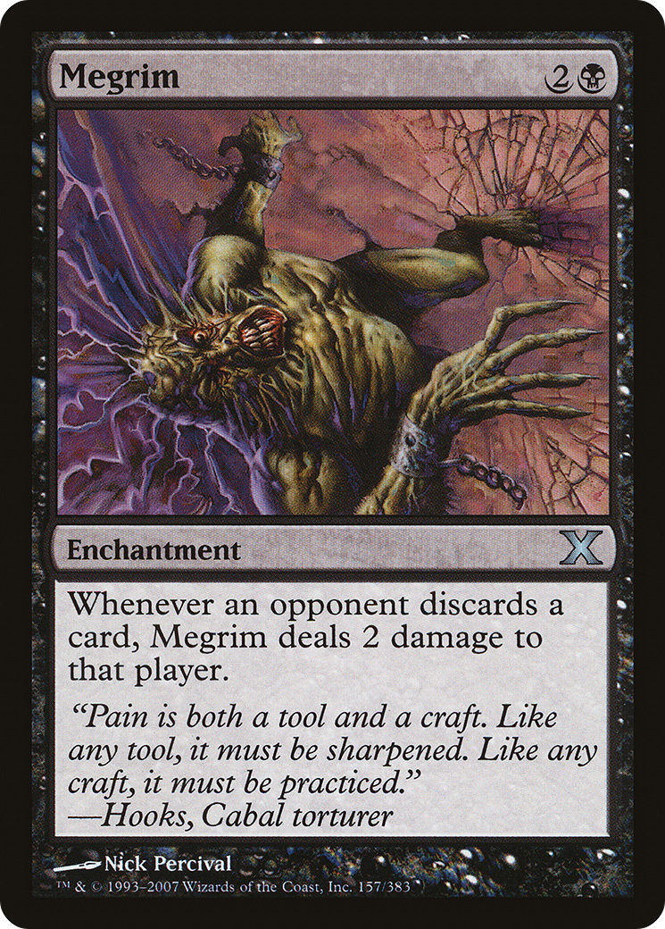 {C} Megrim [Tenth Edition][10E 157]